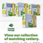 Comfy Package [300 Pack] Heavyweight Disposable Clear Plastic Knives - Image 7